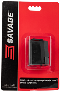 Savage Magazine B.Mag 17 Winchester Super Magnum (WSM) 8-Round Polymer Black Savage Magazine B.Mag 17 Winchester Super Magnum (WSM) 8-Round Polymer Black