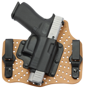 Galco KA228 KingTuk Air IWB Natural Kydex/Leather UniClip/Stealth Clip Fits Glock 20/21/23 Gen5/29/30 Right Hand Galco KA228 KingTuk Air IWB Natural Kydex/Leather UniClip/Stealth Clip Fits Glock 20/21/23 Gen5/29/30 Right Hand