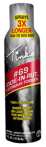 Tinks W5500 #69 Doe-In-Rut Estrous Fogger Deer Attractant Doe In Estrus Scent 5 oz Aerosol Tinks W5500 #69 Doe-In-Rut Estrous Fogger Deer Attractant Doe In Estrus Scent 5 oz Aerosol