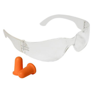 CHAMP SHOOTING GLASSES & ONE PAIR FOAM EAR PLUG CHAMP SHOOTING GLASSES & ONE PAIR FOAM EAR PLUG