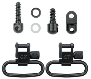 GrovTec 1.25" Ruger 10/22 Sling Swivel Set Steel Black GrovTec 1.25" Ruger 10/22 Sling Swivel Set Steel Black