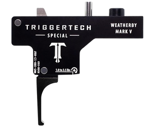 TriggerTech WM5SBB13NBF SpecialSingle-Stage Flat Trigger with 1-3.50 lbs Draw Weight & Black PVD Finish for Weatherby Mark V TriggerTech WM5SBB13NBF SpecialSingle-Stage Flat Trigger with 1-3.50 lbs Draw Weight & Black PVD Finish for Weatherby Mark V