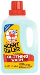 Wildlife Research 54633 Super Charged Clothing Wash Odor Eliminator Odorless Scent 32oz Bottle