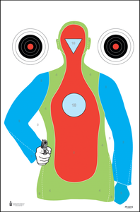 Action Target PRB21E100 Qualification High Visibility Fluorescent Silhouette Paper Hanging 23" x 35" Multi-Color 100 Per Box Action Target PRB21E100 Qualification High Visibility Fluorescent Silhouette Paper Hanging 23" x 35" Multi-Color 100 Per Box