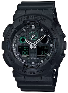 G-shock/vlc Distribution G-shock, Gshock Ga100mb1acr Tactical Xl Blk G-shock/vlc Distribution G-shock, Gshock Ga100mb1acr Tactical Xl Blk