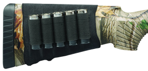Hunters Specialties 00685 Buttstock Shell HolderShotgun 5 Rounds Black Elastic Hunters Specialties 00685 Buttstock Shell HolderShotgun 5 Rounds Black Elastic