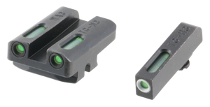 TruGlo TG13WA3A TFXBlack | Green Tritium & Fiber Optic White Outline Front Sight Green Tritium & Fiber Optic Rear Sight TruGlo TG13WA3A TFXBlack | Green Tritium & Fiber Optic White Outline Front Sight Green Tritium & Fiber Optic Rear Sight