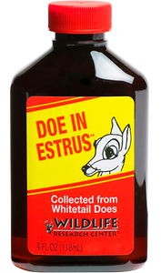 Wildlife Research 2254 Doe In EstrusDeer Attractant Doe In Estrus Scent 4 oz Bottle Wildlife Research 2254 Doe In EstrusDeer Attractant Doe In Estrus Scent 4 oz Bottle