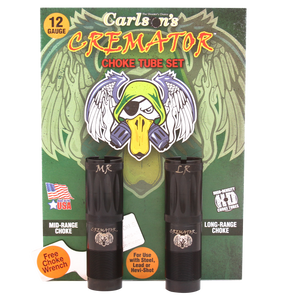 Carlson's Choke Tubes 11642 Cremator 11642 12 Gauge Mid-Range Long Range Non-Ported 17-4 Stainless Steel Carlson's Choke Tubes 11642 Cremator 11642 12 Gauge Mid-Range Long Range Non-Ported 17-4 Stainless Steel