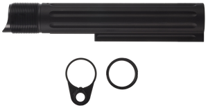PWS Enhanced Receiver Extension Buffer Tube 6-Position Mil-Spec Diameter AR-15, LR-308 Carbine Aluminum Black PWS Enhanced Receiver Extension Buffer Tube 6-Position Mil-Spec Diameter AR-15, LR-308 Carbine Aluminum Black
