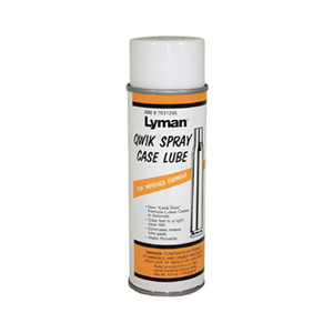 Lyman Quik Spray Case Lube 5-1/2 oz Aerosol Lyman Quik Spray Case Lube 5-1/2 oz Aerosol
