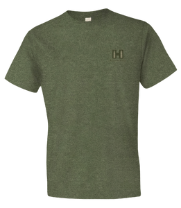 Hornady 99600M Hornady T-Shirt 99600M OD Green Cotton Short Sleeve Medium