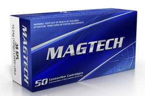 Magtech Ammunition 38 Special 158 Grain Lead Semi-Wadcutter Magtech Ammunition 38 Special 158 Grain Lead Semi-Wadcutter