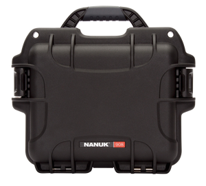 Nanuk 9081001 908Waterproof Black Resin with Foam Padding & Airline Approved 9.50" L x 7.50" W x 7.50" H Interior Dimensions Nanuk 9081001 908Waterproof Black Resin with Foam Padding & Airline Approved 9.50" L x 7.50" W x 7.50" H Interior Dimensions