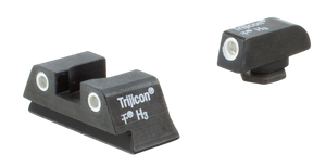 Trijicon Bright & Tough Night Sight Set Glock 42, 43 Steel Matte 3-Dot Tritium Green Trijicon Bright & Tough Night Sight Set Glock 42, 43 Steel Matte 3-Dot Tritium Green