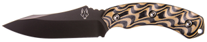 Southern Grind SG0507020601 Jackal4.75" Fixed Drop Point Plain Black PVD 8670 Steel Blade 4.50" Black/Tan G10 3D Milled Handle Includes Sheath Southern Grind SG0507020601 Jackal4.75" Fixed Drop Point Plain Black PVD 8670 Steel Blade 4.50" Black/Tan G10 3D Milled Handle Includes Sheath