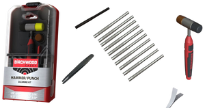 Birchwood Casey HMPNCHKIT Hammer & Punch Kit19 Pieces Birchwood Casey HMPNCHKIT Hammer & Punch Kit19 Pieces
