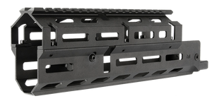 Aim Sports MMAK03 HandguardMedium & Drop-in, M-LOK 2-Piece Style Made of 6061-T6 Aluminum with Black Anodized Finish for AK-47 Aim Sports MMAK03 HandguardMedium & Drop-in, M-LOK 2-Piece Style Made of 6061-T6 Aluminum with Black Anodized Finish for AK-47