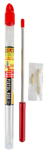 Pro-Shot 1PS87U Micro-Polished Cleaning Rod 9mm/10mm Auto/27/32/40/44/45 Cal Pistol 8"Thread 8" Stainless Steel