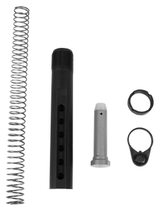 LBE Unlimited MILBUFKT Mil-Spec Buffer Tube Kit6 Position AR-15 Black LBE Unlimited MILBUFKT Mil-Spec Buffer Tube Kit6 Position AR-15 Black