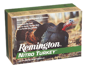 Remington Nitro Turkey Ammunition 12 Gauge 3" 1-7/8 oz of #6 Buffered Shot Box of 10 Remington Nitro Turkey Ammunition 12 Gauge 3" 1-7/8 oz of #6 Buffered Shot Box of 10