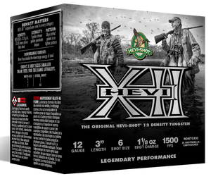 Hevi-Shot Hevi-XII Ammunition 12 Gauge Non-Toxic 12 Density Shot Hevi-Shot Hevi-XII Ammunition 12 Gauge Non-Toxic 12 Density Shot