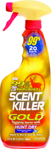 Wildlife Research 1255 Scent Killer GoldOdor Eliminator Odorless Scent 24 oz Trigger Spray Wildlife Research 1255 Scent Killer GoldOdor Eliminator Odorless Scent 24 oz Trigger Spray