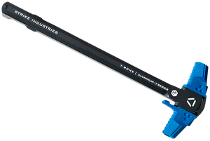 Strike Industries ARTBCH223BKBLU T-Bone Charging Handle .223/5.56x45mm Nato Blue Polymer Handles Aluminum Shaft for AR-15 Strike Industries ARTBCH223BKBLU T-Bone Charging Handle .223/5.56x45mm Nato Blue Polymer Handles Aluminum Shaft for AR-15