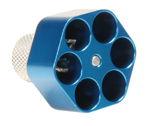 Pachmayr 02652 Competition Speedloader made of Aluminum with Blue Finish for S&W K Frame Holds up to 6rds