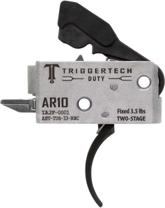 TriggerTech Duty Trigger AR-10, LR-308 Double Stage Black TriggerTech Duty Trigger AR-10, LR-308 Double Stage Black