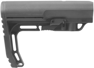 Mission First Tactical BMS Battlelink Minimalist Stock Collapsible Black Synthetic for AR-15, M16, M4 with Commercial Tubes (Tube Not Included) Mission First Tactical BMS Battlelink Minimalist Stock Collapsible Black Synthetic for AR-15, M16, M4 with Commercial Tubes (Tube Not Included)
