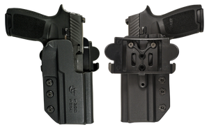 Comp-Tac C241WA216RBKN InternationalOWB Black Kydex Belt Slide/Paddle Fits Walther PPQ45 Right Hand Comp-Tac C241WA216RBKN InternationalOWB Black Kydex Belt Slide/Paddle Fits Walther PPQ45 Right Hand