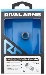 Rival Arms Fluted Thread Protector 9mm 1/2"-28 Thread Stainless Steel Rival Arms Fluted Thread Protector 9mm 1/2"-28 Thread Stainless Steel