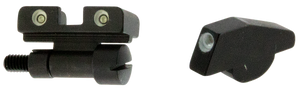 Meprolight Tru-Dot Adjustable Sight Set S&W K, L, N Frame with Pinned Front Sight Steel Blue Tritium Green Meprolight Tru-Dot Adjustable Sight Set S&W K, L, N Frame with Pinned Front Sight Steel Blue Tritium Green