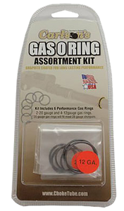 Carlson's Barrel Seal Kit Remington 1100, 11-87 12, 16, 20, 28 Gauge Rubber Black