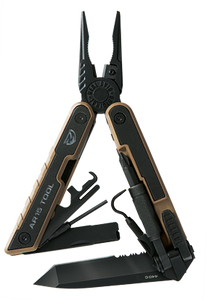 Real Avid AVAR15T AR15440C SS Part Serrated Blade Black G10 Handle AR Platform Real Avid AVAR15T AR15440C SS Part Serrated Blade Black G10 Handle AR Platform