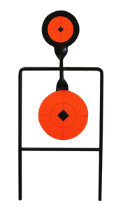 Birchwood Casey 46344 World of Targets Super Double Mag Spinner 4.50"/6" Handgun Black/Orange Steel Circle w/Crosshair & Diamond 0.37" Thick Standing Birchwood Casey 46344 World of Targets Super Double Mag Spinner 4.50"/6" Handgun Black/Orange Steel Circle w/Crosshair & Diamond 0.37" Thick Standing