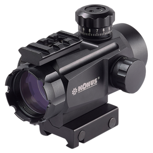 Konus Konussight Tactical Red Dot 1x 40mm Illuminated Multi-Reticle Red/Green Dot Matte Black Konus Konussight Tactical Red Dot 1x 40mm Illuminated Multi-Reticle Red/Green Dot Matte Black