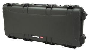 Nanuk 985TAK6 985 Takedown Case made of Waterproof Resin with Olive Finish, Foam Padding & Lockable Latches for Rifles 36.63" L x 14.50" W x 6" H Interior Dimensions Nanuk 985TAK6 985 Takedown Case made of Waterproof Resin with Olive Finish, Foam Padding & Lockable Latches for Rifles 36.63" L x 14.50" W x 6" H Interior Dimensions