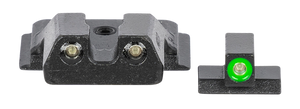 Meprolight USA 417703111 Hyper-BrightBlack | Green Tritium with Green Outline Front Sight Green Tritium with Black Outline Rear Sight Set Meprolight USA 417703111 Hyper-BrightBlack | Green Tritium with Green Outline Front Sight Green Tritium with Black Outline Rear Sight Set
