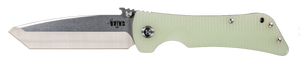 Southern Grind SG02050009 Bad Monkey4" Folding Tanto Plain Satin 14C28N Steel Blade/5.25" Jade Ghost Green G10 Handle Includes Pocket Clip Southern Grind SG02050009 Bad Monkey4" Folding Tanto Plain Satin 14C28N Steel Blade/5.25" Jade Ghost Green G10 Handle Includes Pocket Clip
