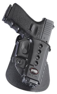 Fobus GL2E2 Passive Retention Evolution OWB Black Polymer Paddle Fits Glock 22 Compatible w Glock 19/22/26Right Hand Fobus GL2E2 Passive Retention Evolution OWB Black Polymer Paddle Fits Glock 22 Compatible w Glock 19/22/26Right Hand