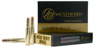 Weatherby Select Plus Ammunition 460 Weatherby Magnum 450 Grain Barnes TSX Hollow Point Lead-Free 20RD Weatherby Select Plus Ammunition 460 Weatherby Magnum 450 Grain Barnes TSX Hollow Point Lead-Free 20RD