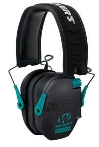 Walker's GWPRSEMTL Razor Slim Electronic Muff Polymer 23 dB Over the Head Black Adult Walker's GWPRSEMTL Razor Slim Electronic Muff Polymer 23 dB Over the Head Black Adult
