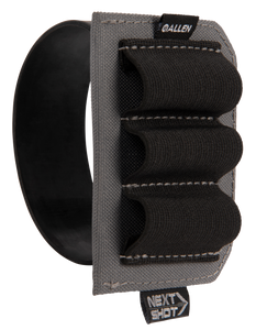 Allen 8201 Next Shot CarrierBlack/Gray Silicone Band Multi-Gauge Capacity 3rd Shotgun Buttstock Mount Allen 8201 Next Shot CarrierBlack/Gray Silicone Band Multi-Gauge Capacity 3rd Shotgun Buttstock Mount