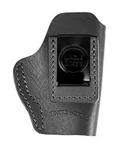 Uncle Mikes-leather(1791) UMIWB1MBLA Inside the Waistband Holster IWB Size 01 Matte Black Leather Belt Clip Fits Walther PPK Right Hand Uncle Mikes-leather(1791) UMIWB1MBLA Inside the Waistband Holster IWB Size 01 Matte Black Leather Belt Clip Fits Walther PPK Right Hand