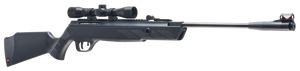 RWS/Umarex 2280203 Airem 2 Combo 177 Pellet (1000 FPS) Overall Black TNT Nitrogen Piston System with 4x32mm Scope & Fiber Optic Sights