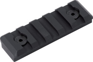 Timber Creek Outdoors M5SPRBL M-Lok Picatinny RailAR-Platform 5-Slot Black Hardcoat Anodized