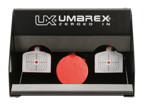 Umarex USA 2218075 Trap Shot Re-Setable Steel Red/White Target Air Rifle