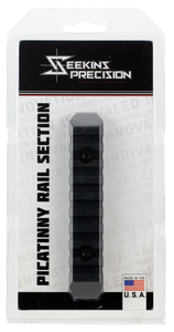 Seekins Precision 0010560081 M-Lok Picatinny Rail 9 Slots 6061-T6 Aluminum Black Hardcoat Anodized Seekins Precision 0010560081 M-Lok Picatinny Rail 9 Slots 6061-T6 Aluminum Black Hardcoat Anodized